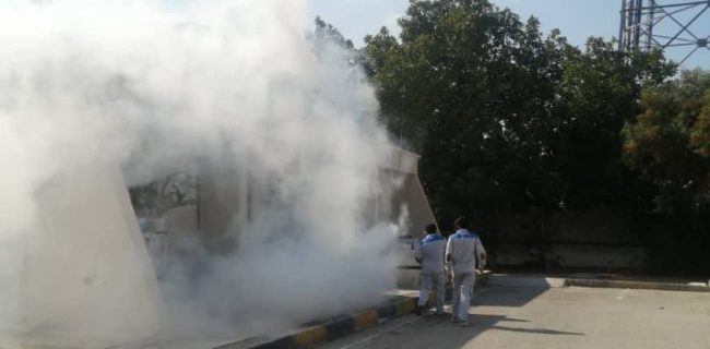 مه پاشی در راستای پیشگیری از ازدیاد پشه آئدس