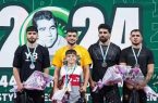 کسب مدال برنز کشتی آزاد جام تختی توسط کشتی گیر کیش