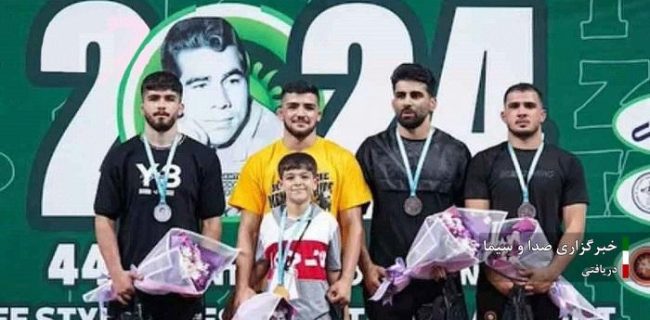 کسب مدال برنز کشتی آزاد جام تختی توسط کشتی گیر کیش