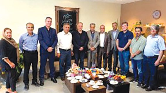 تودیع مدیرعامل بازار پردیس ۲ کیش