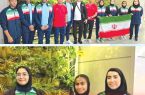 حضور دختران ورزشکار کیش در مسابقات جهانی استند آپ پدل برد دانمارک