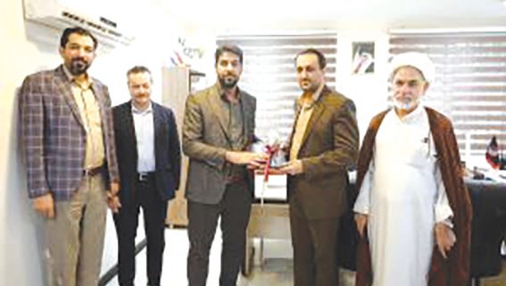 تقدیر از همکاران مدیریت بحران و پدافند غیر عامل  شرکت عمران ، آب و خدمات کیش