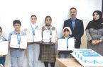 تجلیل از مقام آوران کیش در مسابقات کشوری و جهانی معادلات ذهنی چرتکه