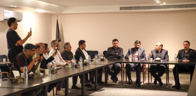 نشست مدیرعامل شرکت سرمایه‌گذاری و توسعه کیش با خبرنگاران +فیلم