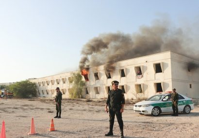 دومین مانور زلزله درکیش برگزار شد+ فیلم