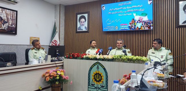 جزیره کیش امن‌ترین منطقه کشور؛ آغاز هفته فراجا با شعار «پلیس مقتدر، مشارکت عمومی، جامعه امن»