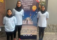 حضور ۷ بازیکن از کیش در مسابقات اسکواش ایران جونیور